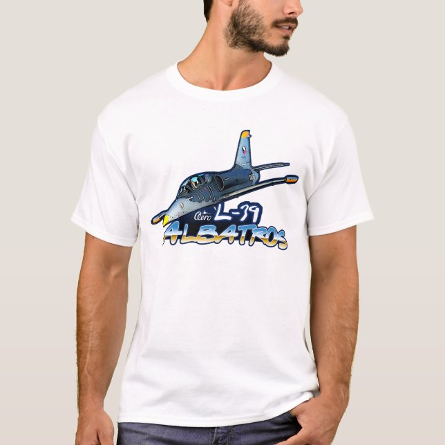 L-39 Aero Albatros T Shirt (Framsida)