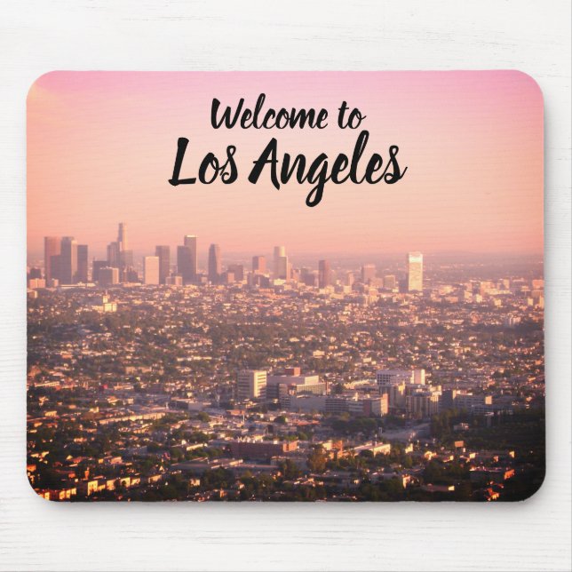L.A. i Sunset: Välkommen till Los Angeles Musmatta (Framsidan)