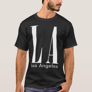 L. A. Los Angeles! California Väster Coas T Shirt