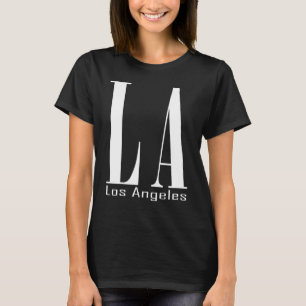 L. A. Los Angeles! California Väster Coas T Shirt