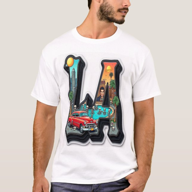 L.A T SHIRT (Framsida)
