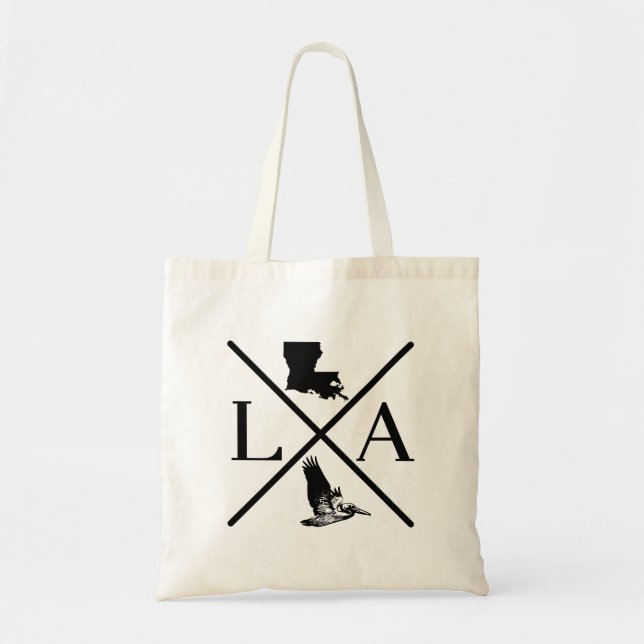 L.A.X Tote Bag Tygkasse (Framsidan)