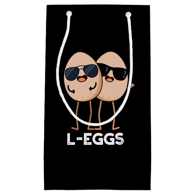 L-ägg Funny Egg Pun Mörk BG (Framsidan)
