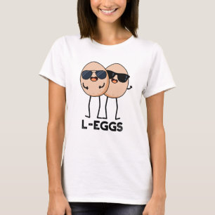 L-ägg Funny Egg Pun T Shirt
