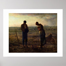 L’Angélus (The Angelus) – Jean-François Millet Poster