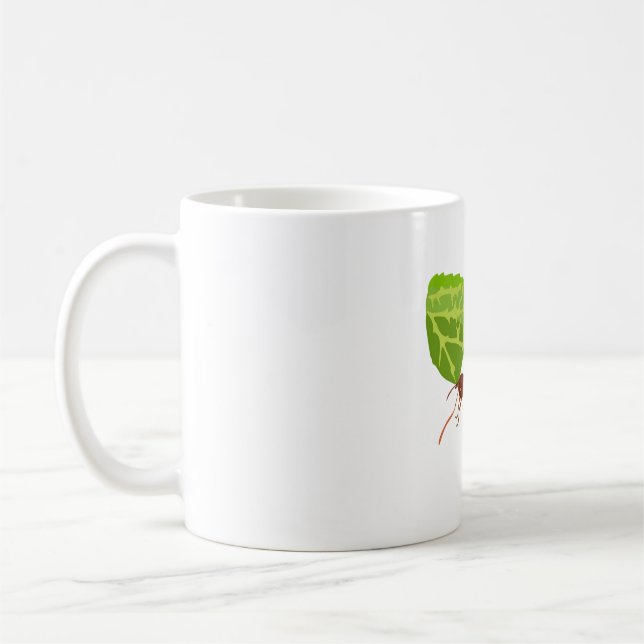 L är för Leafcutter Ant Kaffemugg (Vänster)