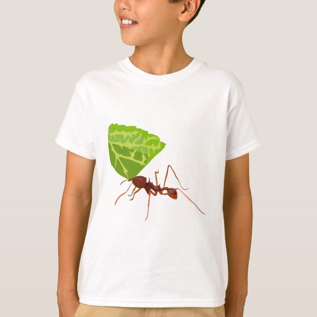 L är för Leafcutter Ant T Shirt (Framsida)