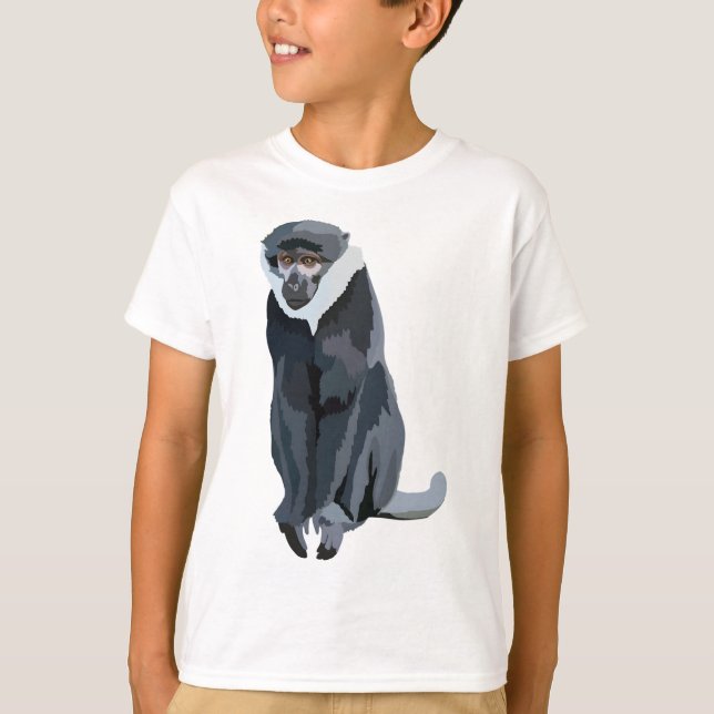 L är för Lehoest Monkey T Shirt (Framsida)