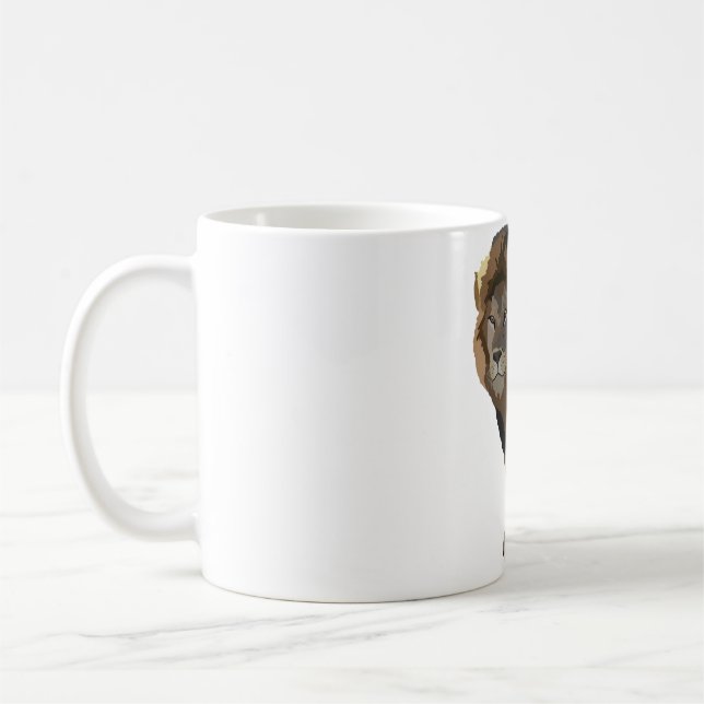 L är för Lejon Kaffemugg (Vänster)