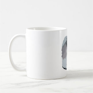 L är för Lejon Tails Macaque Kaffemugg