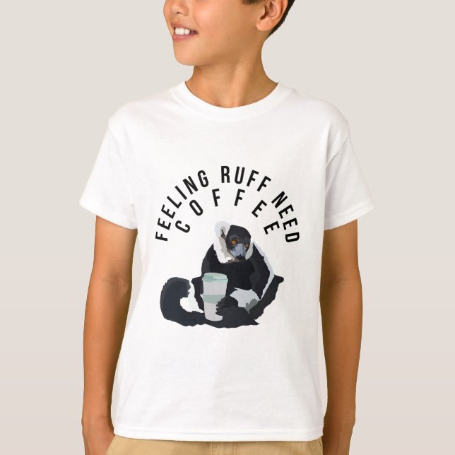 L är för Lemur T Shirt (Framsida)