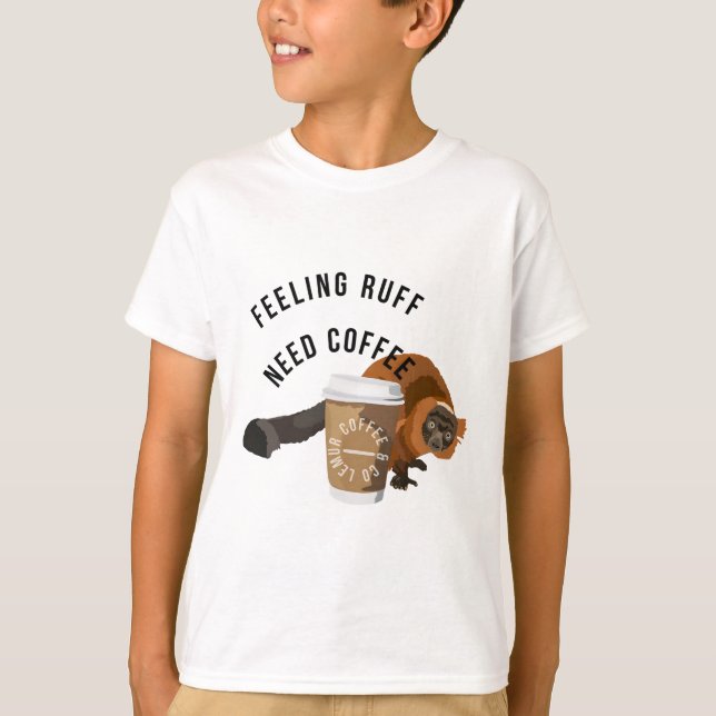 L är för Lemur T Shirt (Framsida)