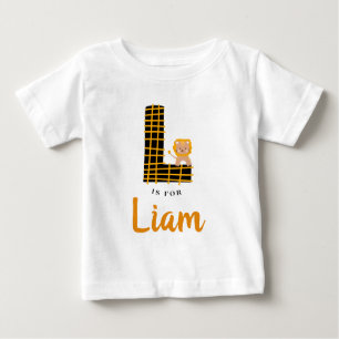 L är för Liam (eller din ANPASSNINGSBAR L namn) Le T Shirt