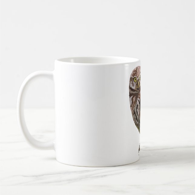 L är för Little Uggla Kaffemugg (Vänster)