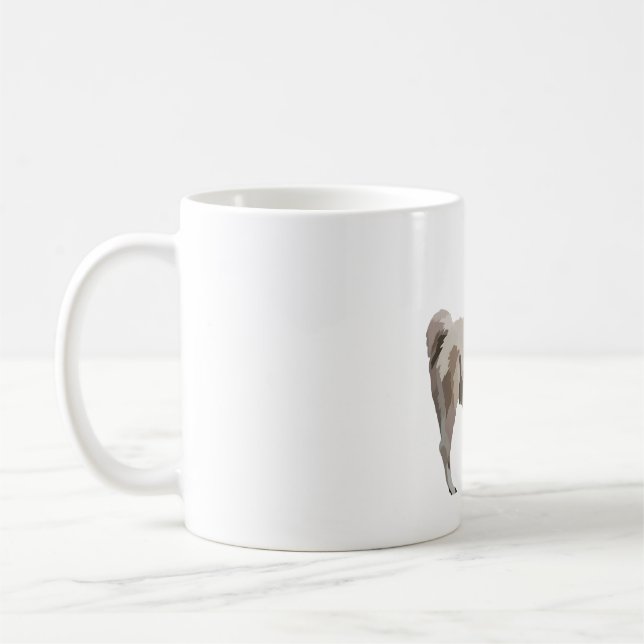 L är för Llama Kaffemugg (Vänster)