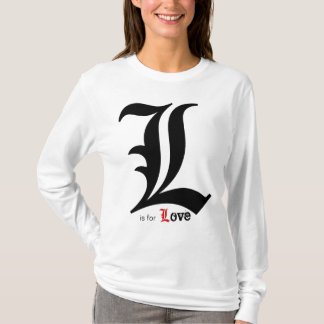 L är för Love. Tröja