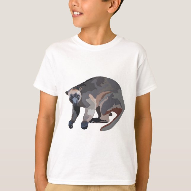 L är för Lumholtz Träd Kangaroo T Shirt (Framsida)