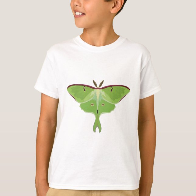 L är för Luna Moth T Shirt (Framsida)