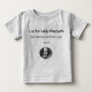 L är till Dam Macbeth ・ En liten Shakespeare Shirt T Shirt