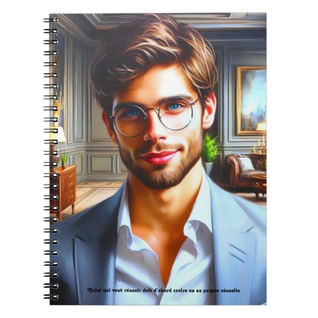  - L’Art de l’Optimisme Anteckningsbok (Framsidan)