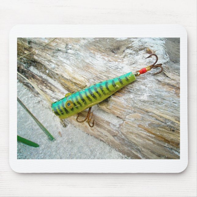 L Cooper Goo Goo Öga Antique Fishing Lure Musmatta (Framsidan)