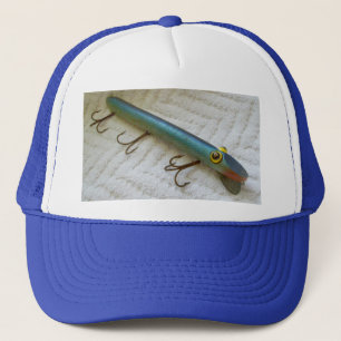 L Cooper Goo-Goo Ögon Eel Vintage Lure Hat Keps