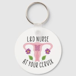 L&D-sjuksköterska vid Cervix-, Labour- och Deliver Nyckelring