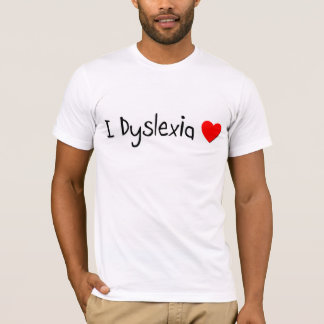 l Dyslexiakärlek T Shirt