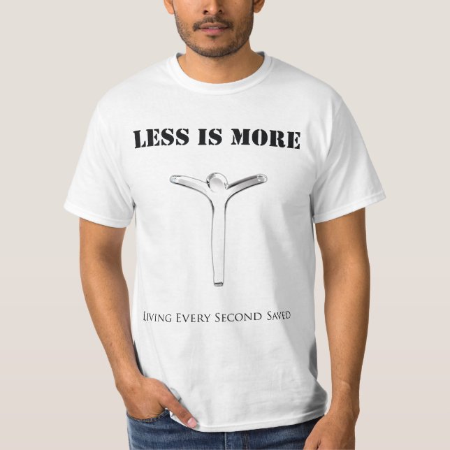L.E.S.S. är mer Tee (Framsida)