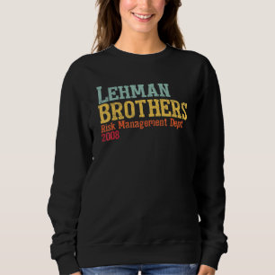 L Ehman B Rothers Risk Management Department 2008 T Shirt