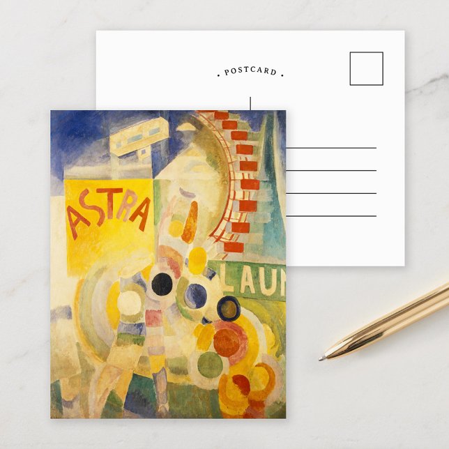 L’Équipe de Cardiff | Robert Delaunay Vykort (Skapare uppladdad)