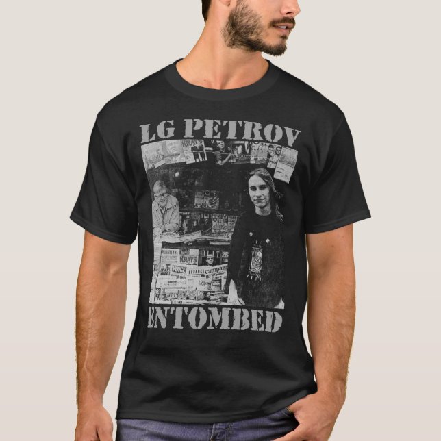L.G PETROV - ENTOMBED Essential             T Shirt (Framsida)