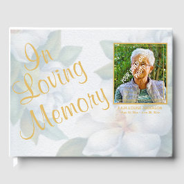 l 'In Loving Memory' (I Loving Memory) - Blommigt Gästböcker