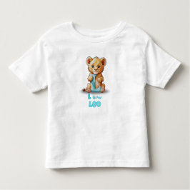L is for Leo - Custom Toddler T-Shirt