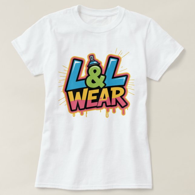 L&L-Bära - Noś swój styl, nie kompromis y! T Shirt (Design framsida)