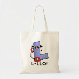 L-llo Funny Brev L Pun Tygkasse