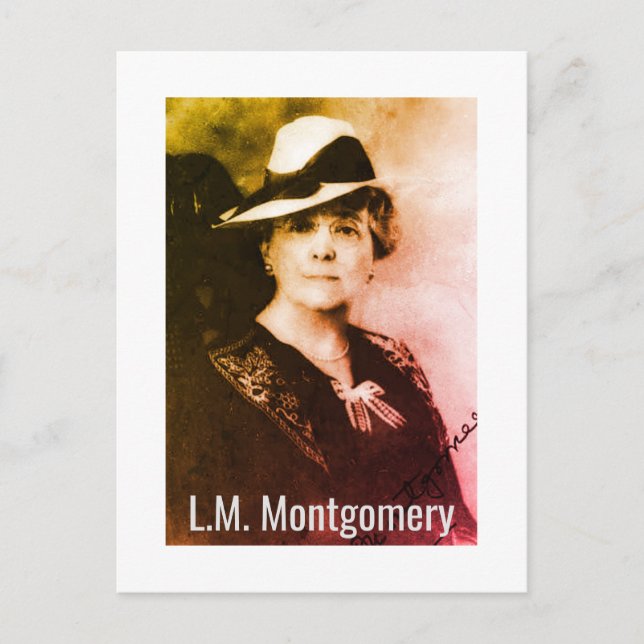 L. M. Montgomery (cirka 1936) Vykort (Framsida)
