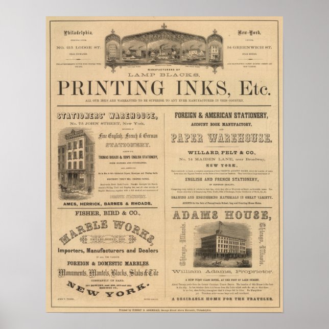 L Martin och Company Poster (Framsidan)
