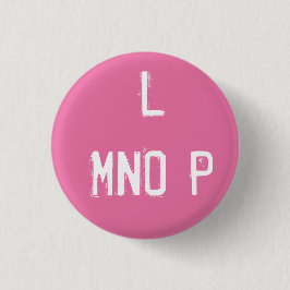 "L MNOP" Alphabet Collecsible (#12) Knapp