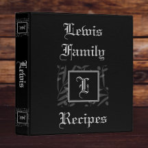 L Monogram Recipe Bok