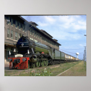 L&N 4-6-2 med "att flyga Scotsman_Trains Poster