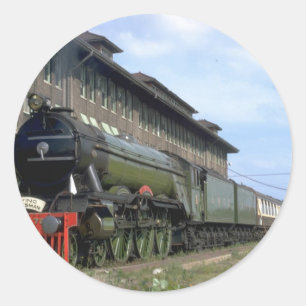 L&N 4-6-2 med "Flies Scotsman" Runt Klistermärke
