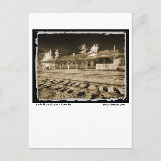 L&N Passagerardepå Vykort (Framsida)