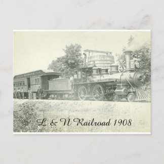 L & N Railroad Vykort