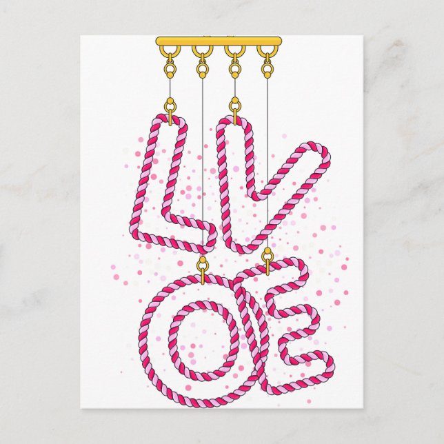 L O V E HELG VYKORT (Framsida)