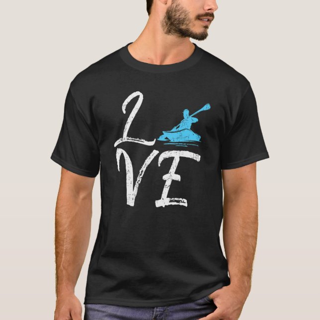 L O V E Rending Rower for Rowers Row Team T Shirt (Framsida)