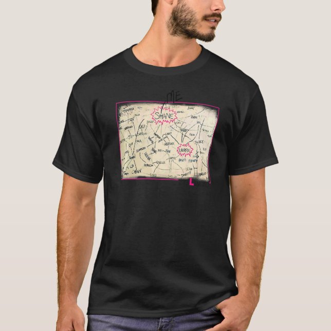 L Ord-diagrammet T Shirt (Framsida)