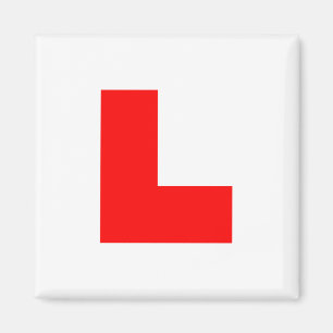 L-Plate Fordonskörare / Svanen Möhippa Magnet