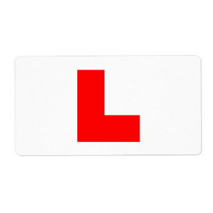 L-Plate Learning Driver / Bachelorette Hen Natt Fraktsedel