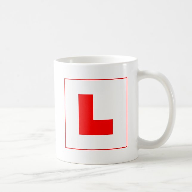 L-Plate Learning Driver / Bachelorette Hen Natt Kaffemugg (Höger)